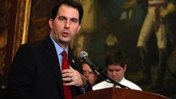 Scott Walker, Wisconsin, threats