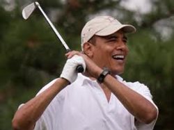 Obama golf