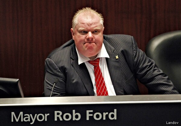 Rob Ford Re-Election Papers Filed, Despite Toronto Mayor's Bad Behavior