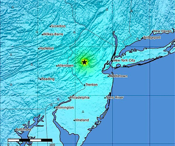 4.0 Quake Aftershock in New York | Newsmax.com