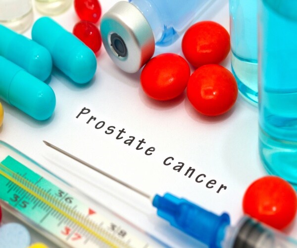 Prostate cancer drugs and syringes