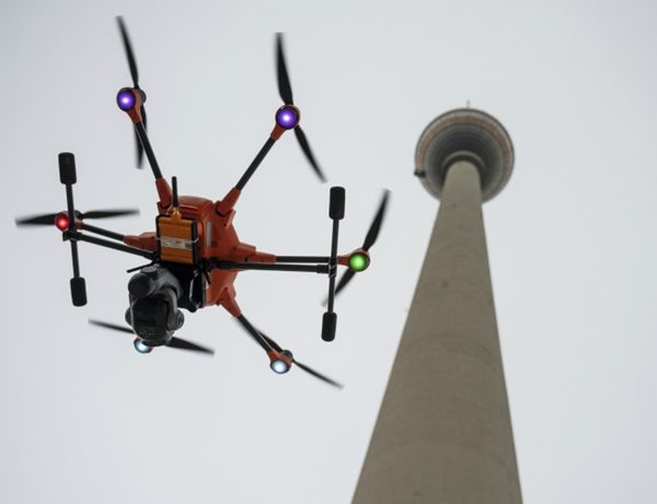 Drone mapping tower