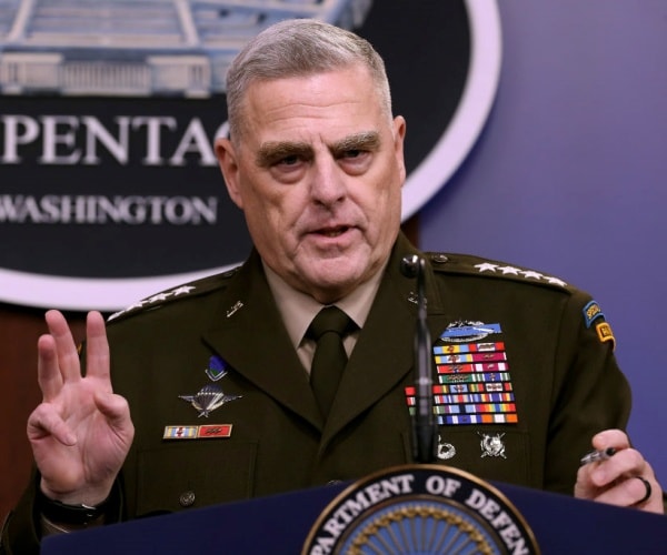 gen. mark milley speaking at a news conference