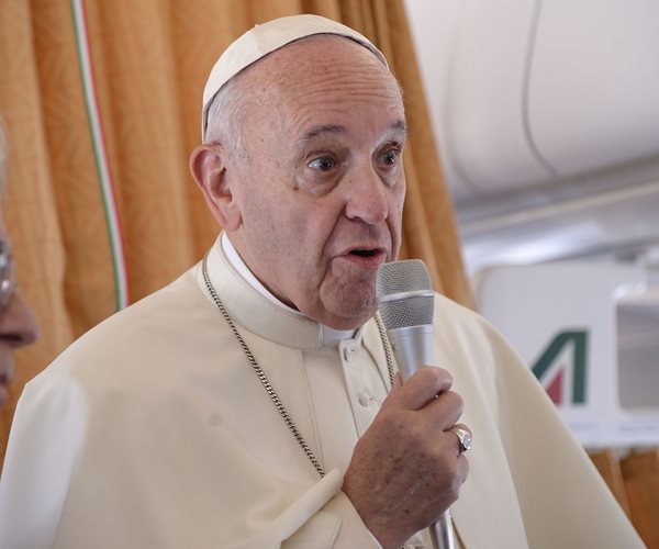 Pope Says He Will Not Respond to Allegations of Abuse Cover-up