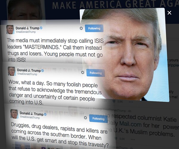 12 of Trump's Boldest Tweets That Resonated With Americans