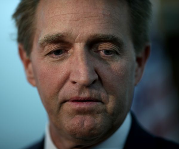 Flake Undermining the Constitutionality of the Mueller Appointment?