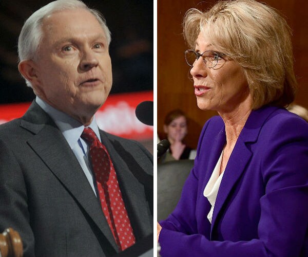 DeVos, Sessions Confirmations Expected Despite Democratic Opposition