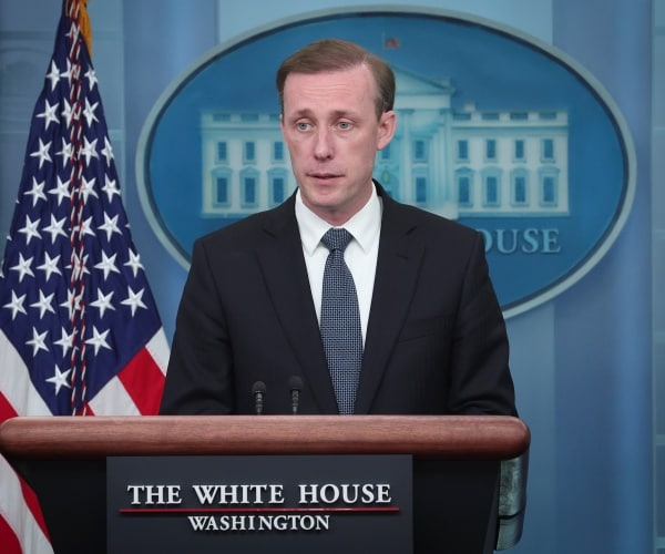 jake sullivan answers questions at the white house