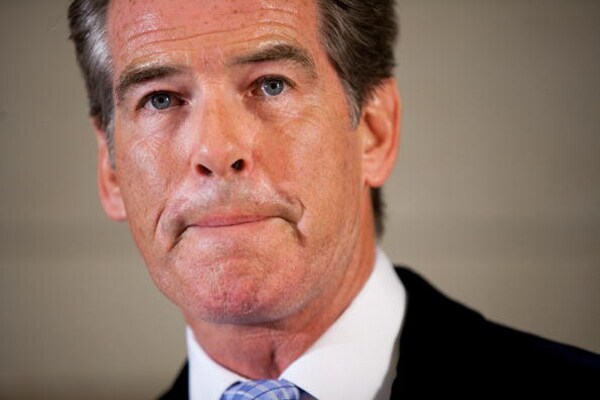 Pierce Brosnan Detained by TSA After Agents Find a Knife in His Carry-on