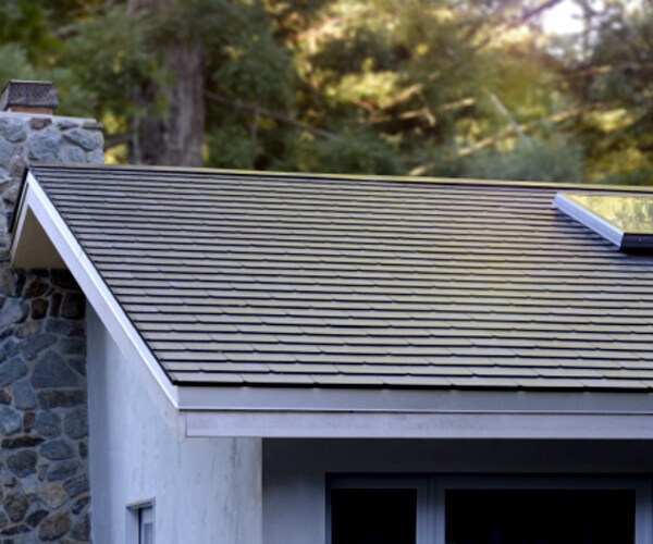 1st Tesla Solar Roof Install in Same Week as Model 3 Intro