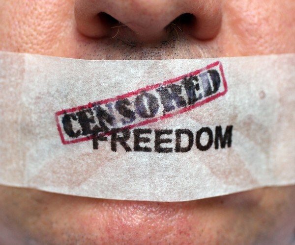 censorship of freedom to express beliefs 