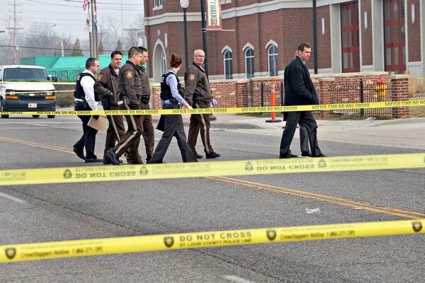 Police Hunt Suspects After Officers Shot in Ferguson, Missouri