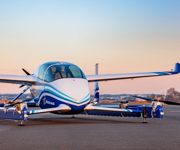 boeing's prnewsfoto/boeing autonomous passenger air vehicle (pav) prototype