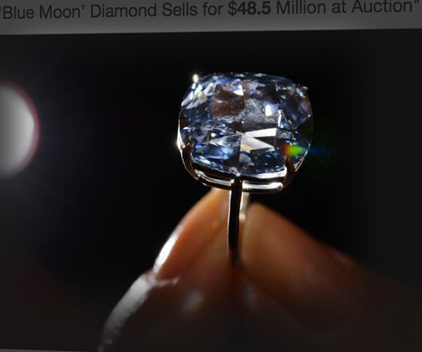 Blue Moon Diamond Breaks World Record With $48.5 Million Sale