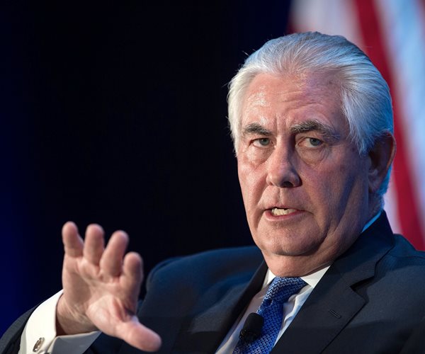 Tillerson Says Terrorists Will Face Justice After Barcelona