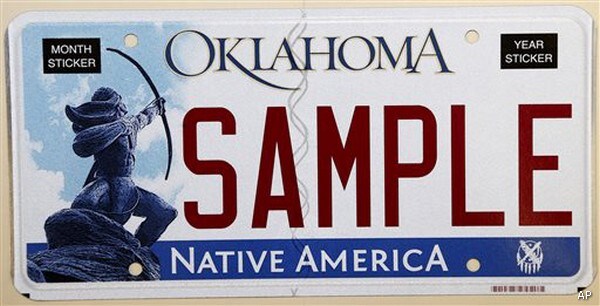 Okla. License Plate Artwork the Subject of a Forthcoming Lawsuit