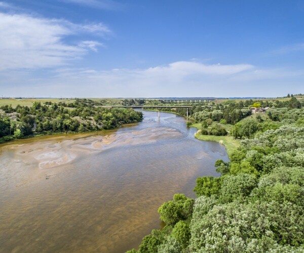 a freshwater river