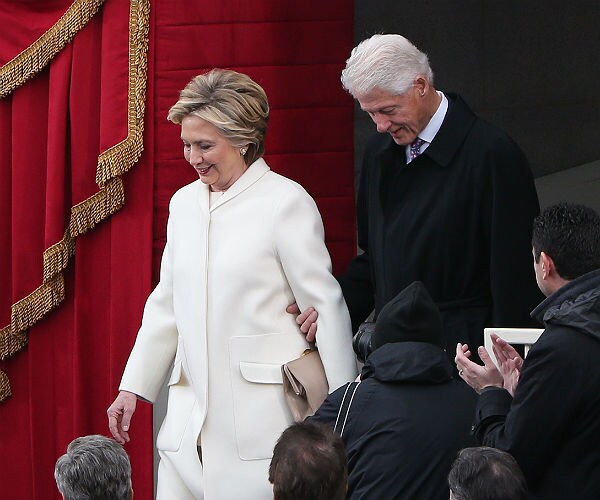 Trump Praises Clintons at Luncheon, 'Honored' by Their Presence