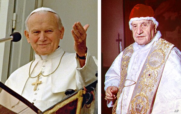 Popes Canonized: John Paul II, John XXIII To Be Saints on Same Day