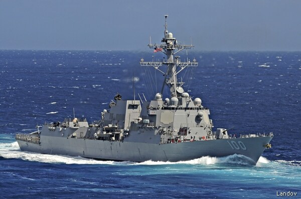 USS Kidd Joins Search Effort for Missing Malaysia Airlines Flight 370