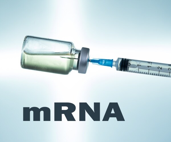 syringe, vial, mRNA vaccine