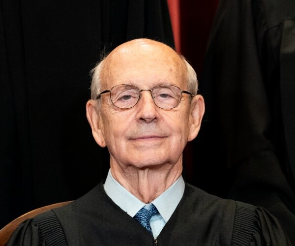 stephen breyer poses for a photo