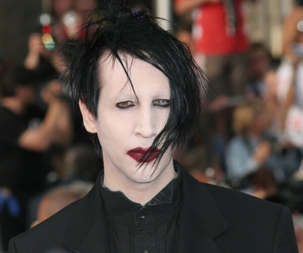 Marilyn Manson at film premiere