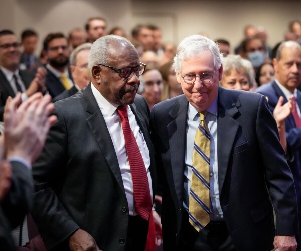 us senator mitch mcconnell and supreme court justice clarence thomas  