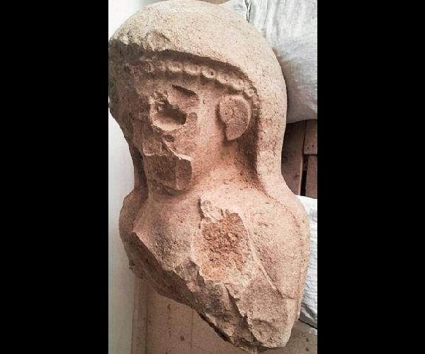 Iron Age Statue, Giant Carving of a Woman, Discovered in Turkey