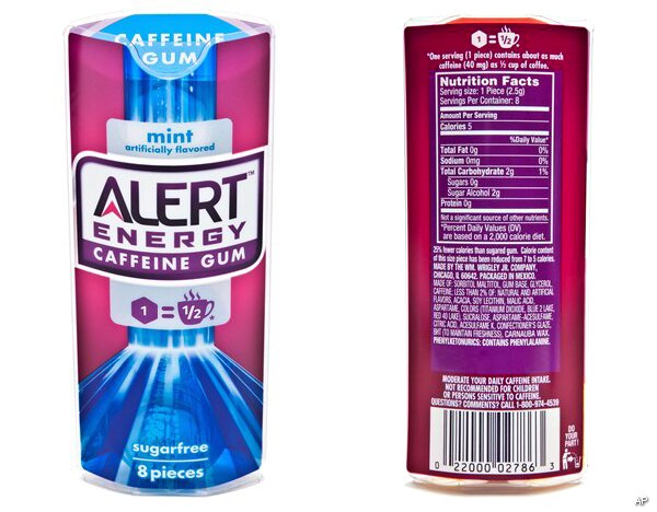 Wrigley Pulls Gum With Caffeine: 'Alert Energy' Yanked After FDA Probe