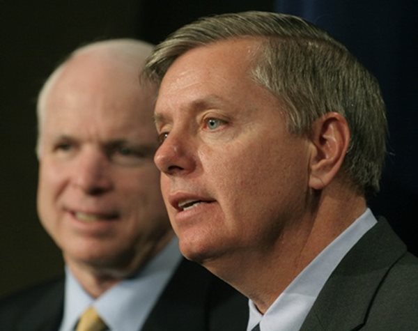 McCain, Graham Urge Trump to Embrace Findings on Russia Hacking