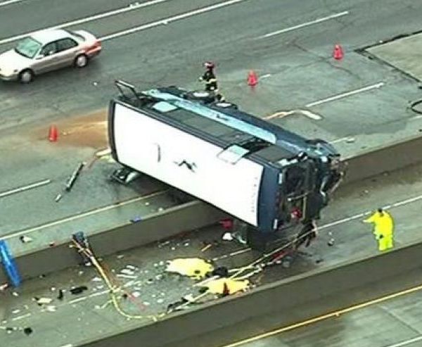 Bus Crash on Hwy 101 in California Not the Result of Drugs or Alcohol