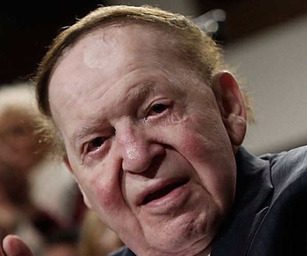 Report: Megadonor Sheldon Adelson Willing to Donate $100M to Trump