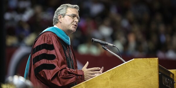 Jeb Bush to Graduates: Live Life With Zest Like My Father