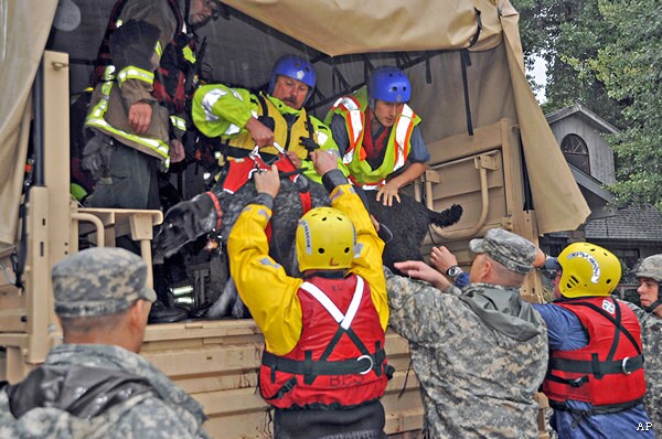 Pet Rescues in Colorado Flooding Convince Reluctant Owners To Go