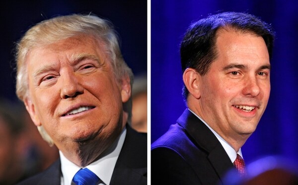 Donald Trump Hosts One-on-One Meeting With Scott Walker