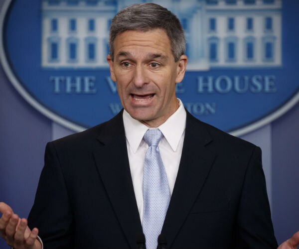 Acting Deputy Homeland Security Secretary Ken Cuccinelli is shown.