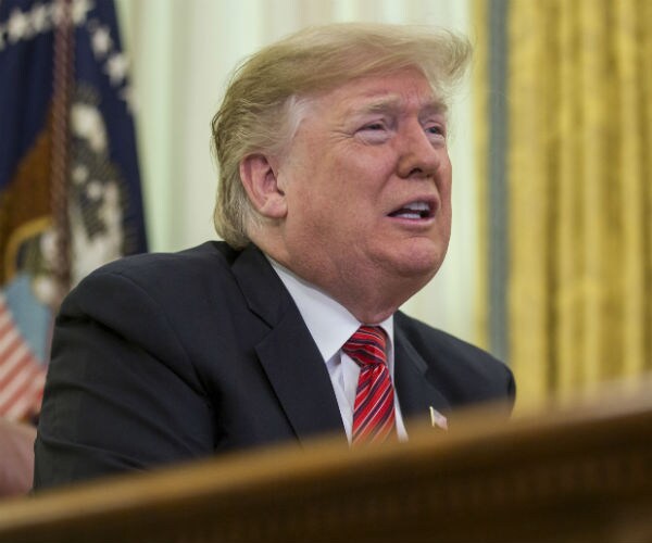 president donald trump in the oval office