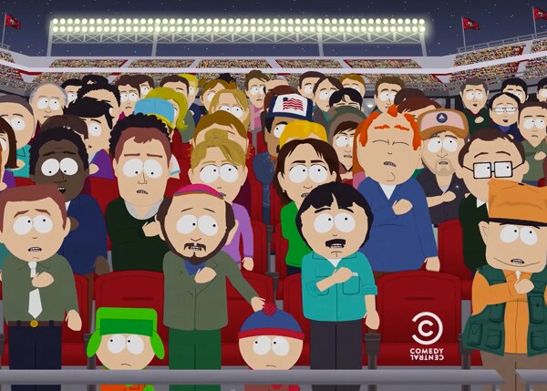 'South Park' Mocks Kaepernick by Rewriting National Anthem