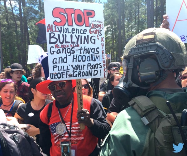 Stone Mountain Protests Clash as Pro-Whites, Anti-Racists Both Arrested