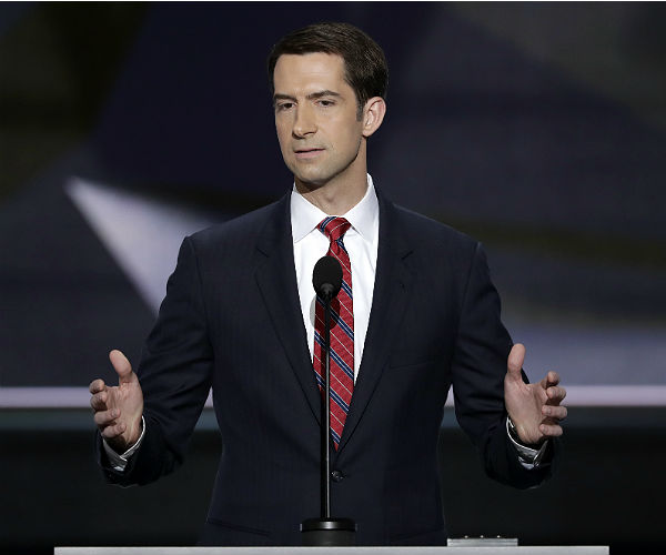 Sen. Tom Cotton on Edward Snowden: He Should 'Rot in Jail'