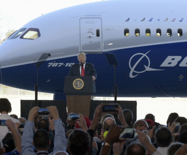 Trump Pledges to Protect US Jobs During Visit to Boeing Plant