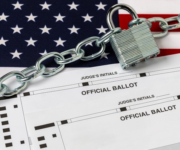 election integrity and or security concept 