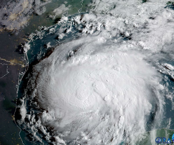 Harvey Bears Down on Texas as Massive Category 4 Hurricane