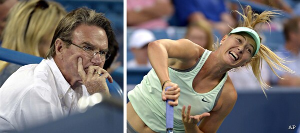 Maria Sharapova Fires Jimmy Connors; Tennis Star Axes Coach After Loss