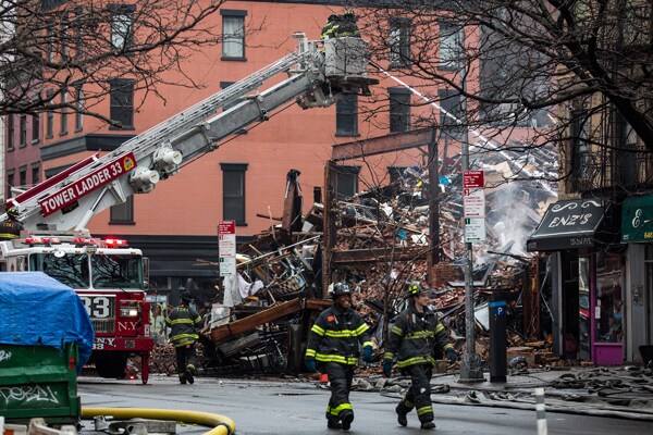 New York City Building Collapse: 2 Still Missing After Explosion, Fire