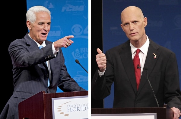 Crist-Scott Debate Shows Nasty Battle for Fla. Gov 