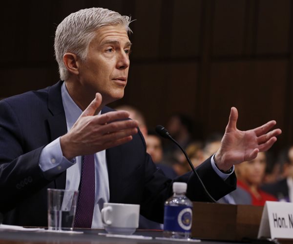 Gorsuch: I've Made 'No Promises' on How I'd Rule at Court