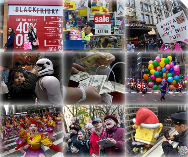 Giving Thanks: America Celebrates Thanksgiving, Black Friday Holiday Weekend