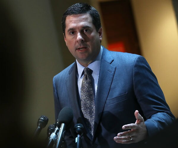 devin nunes speaks to reporters on capitol hill